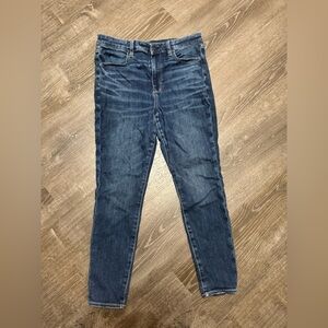 American Eagle Outfitters Dark Blue Skinny Jeans